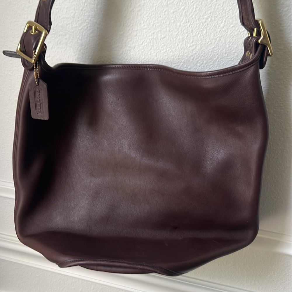 Vintage 90s Coach Duffel Sac Shoulder Bag